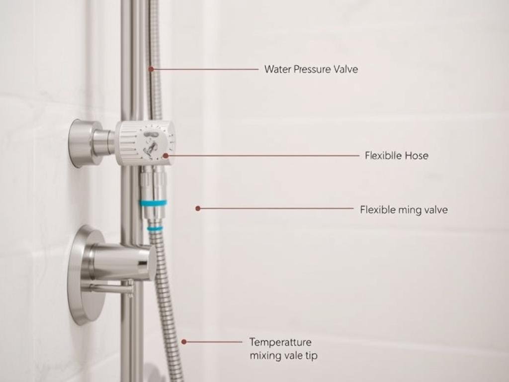 AquaClean Shower Colonic System with shower diverter valve