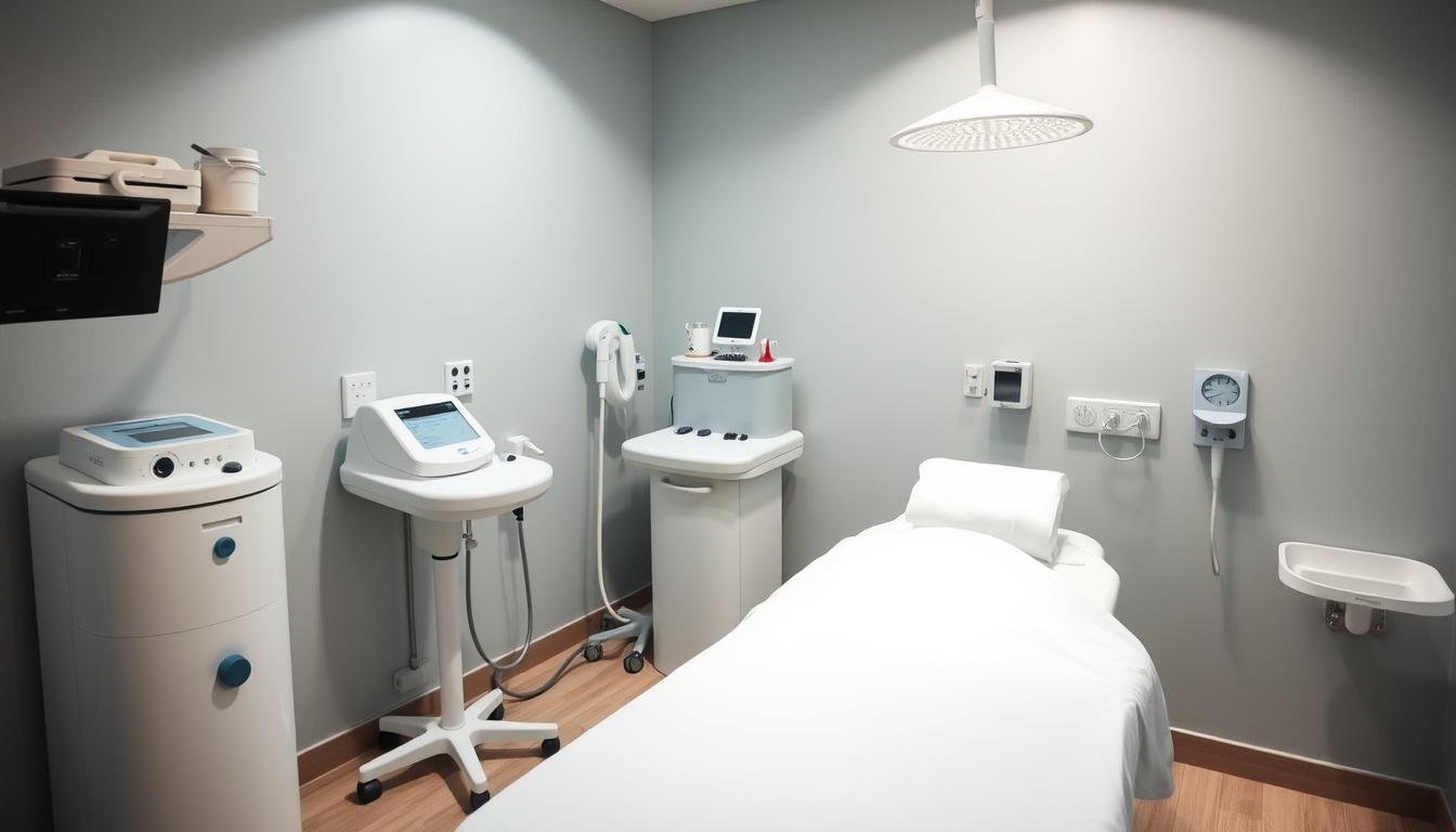 7 Key Colon Hydrotherapy Benefits for Improved Health and Wellness 1 Colon hydrotherapy procedure showing equipment and treatment room