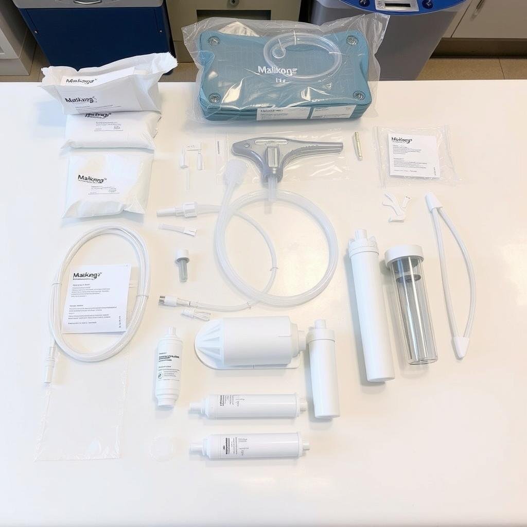 Disposable kit components for Maikong colon hydrotherapy equipment Disposable kit components for Maikong colon hydrotherapy equipment