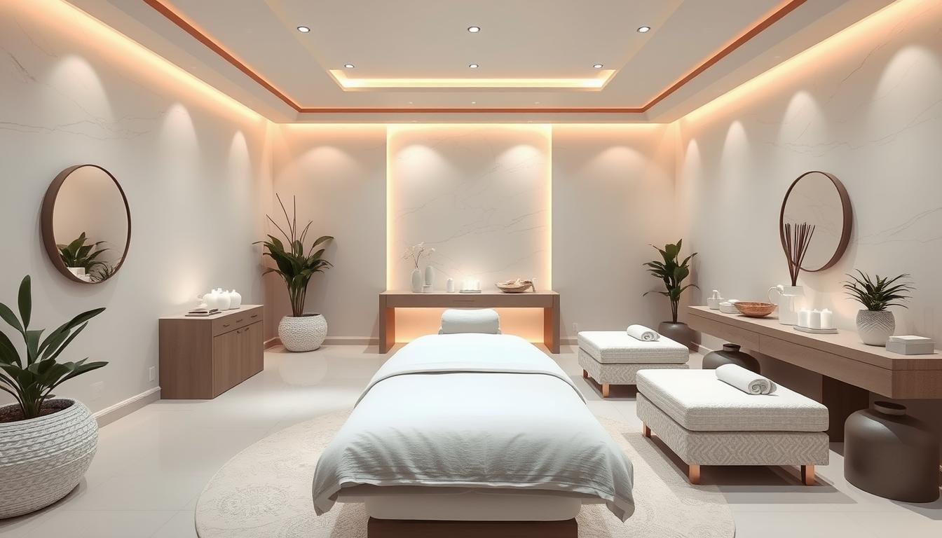 Luxury spa setting for colon detox programs