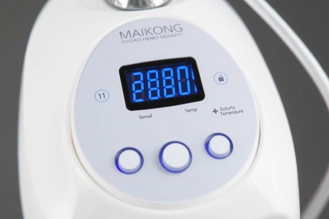 Maikong Colon Hydrotherapy Device control panel and interface