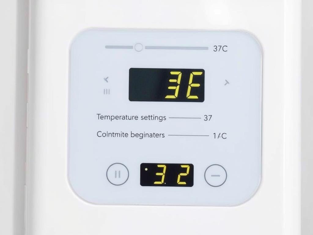 Maikong device control panel showing recommended settings for beginners