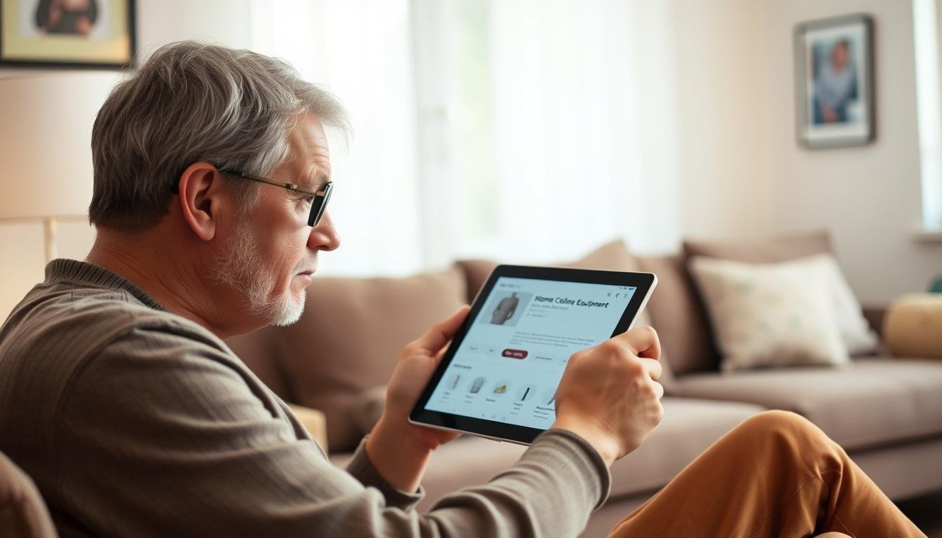 Person considering home colonic equipment options