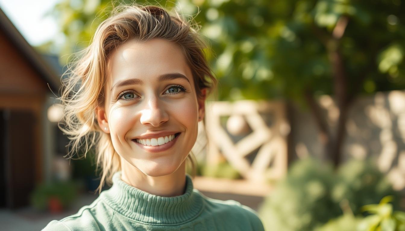 Person feeling refreshed and energized after completing colon hydrotherapy treatment Person feeling refreshed and energized after completing colon hydrotherapy treatment