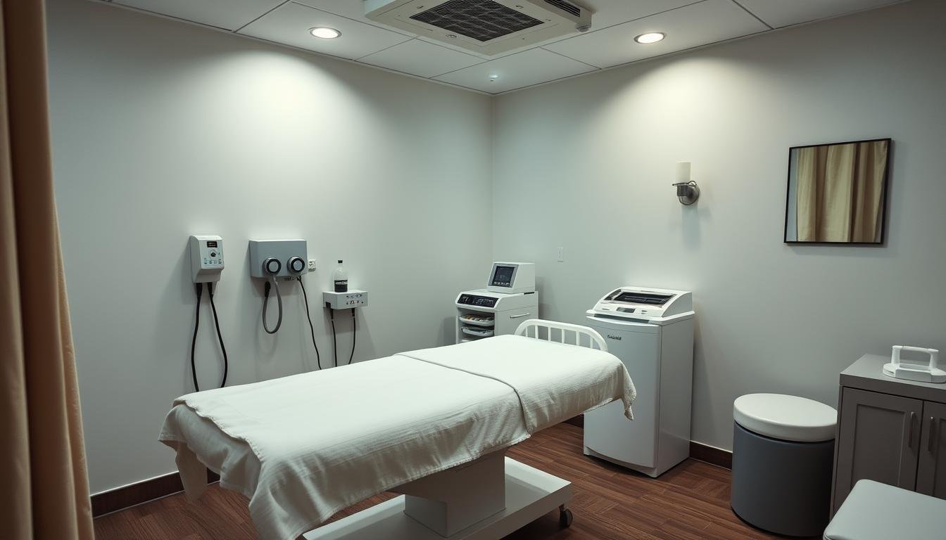 Understanding Colonic Cost: A Comprehensive Guide to Pricing and Value 1 Professional colonic hydrotherapy treatment room showing clean, medical-grade equipment