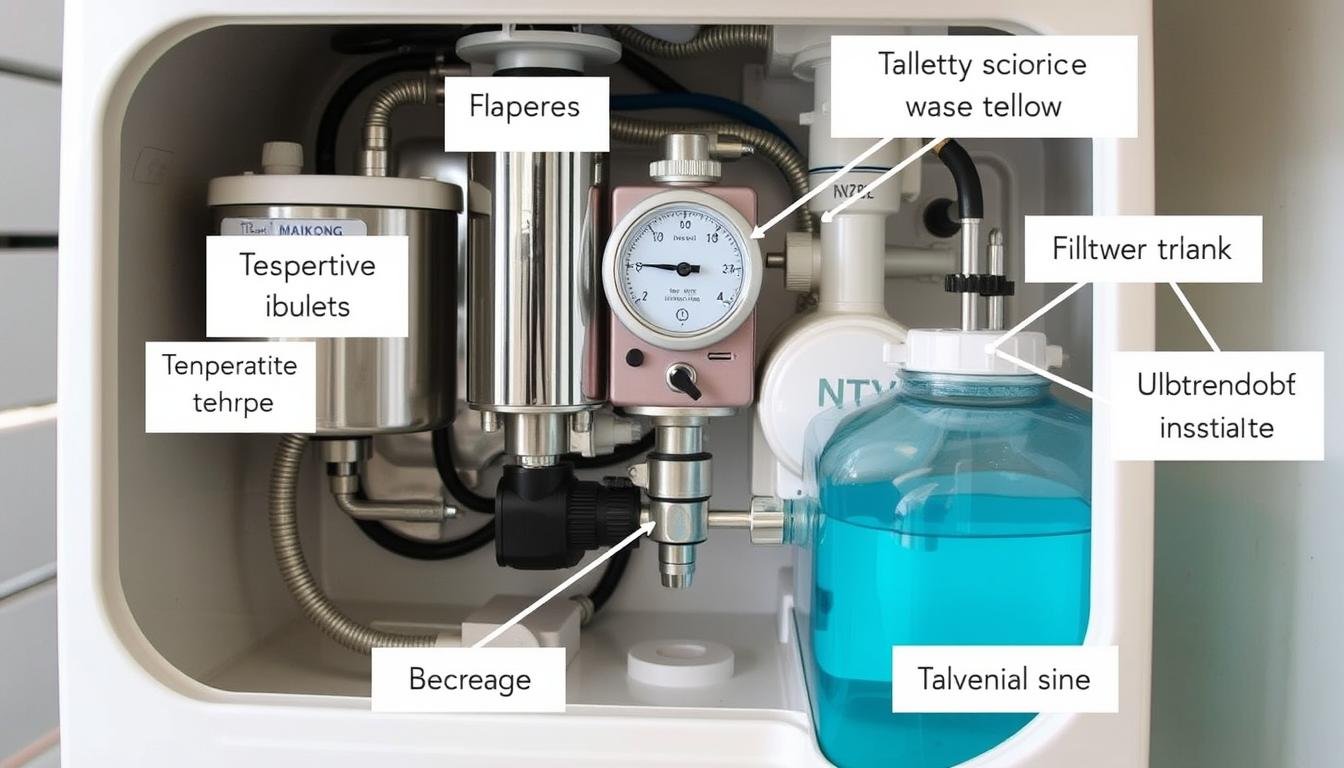 Technical components of Maikong colon hydrotherapy equipment Technical components of Maikong colon hydrotherapy equipment