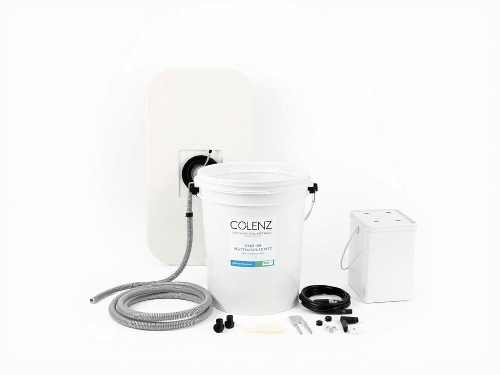 Colenz Ultimate Deluxe Home Colonic Board Kit with board and bucket system