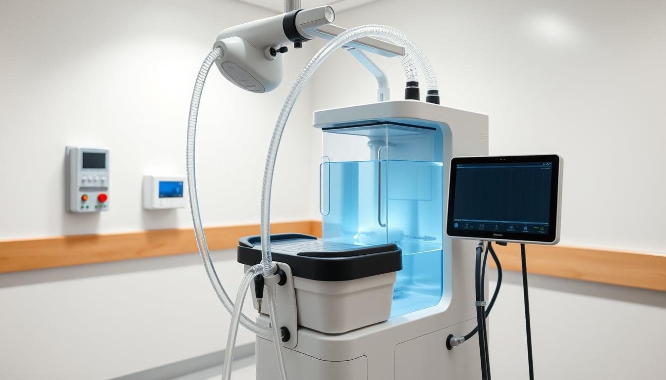 Colonic Frequency: How Often Should You Get a Colonic? Experts Weigh In 1 Colon hydrotherapy equipment showing the gentle water infusion process for cleansing the colon
