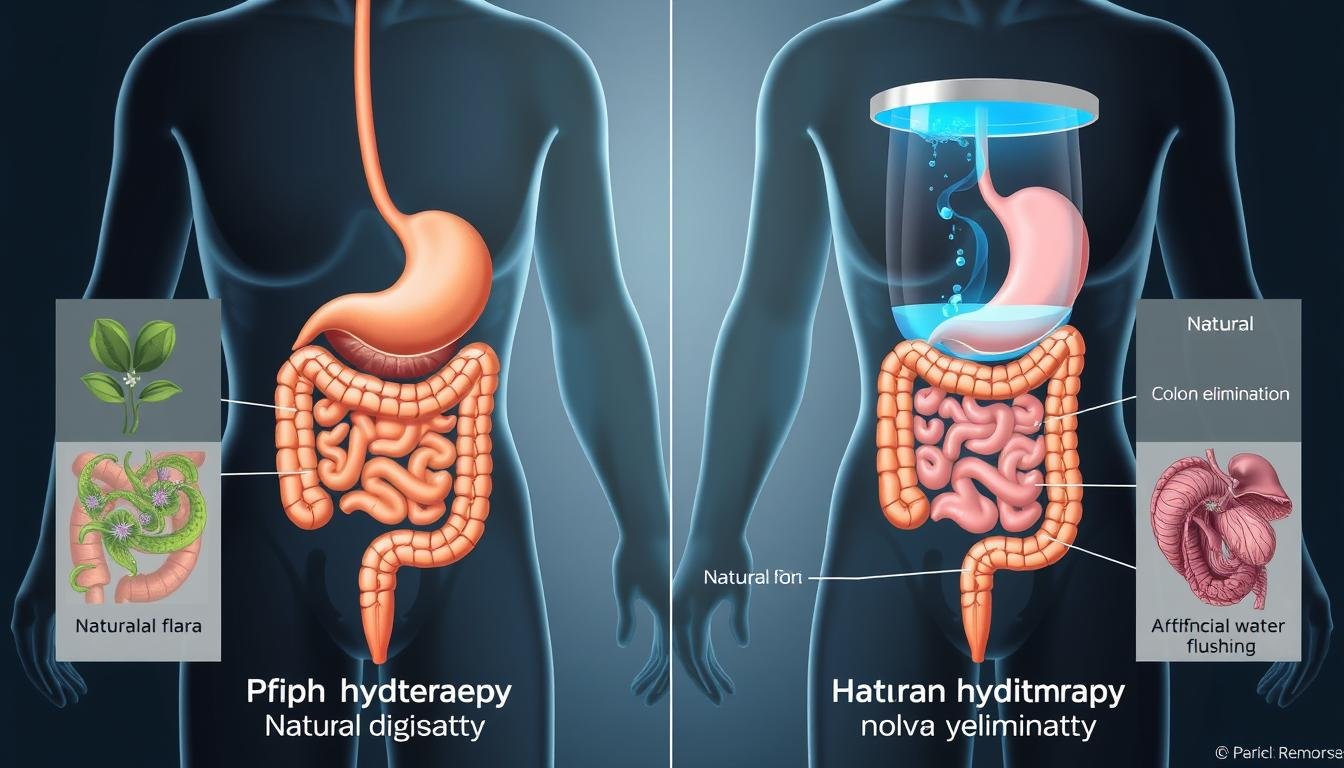 Comparison of natural digestive process versus colon hydrotherapy intervention