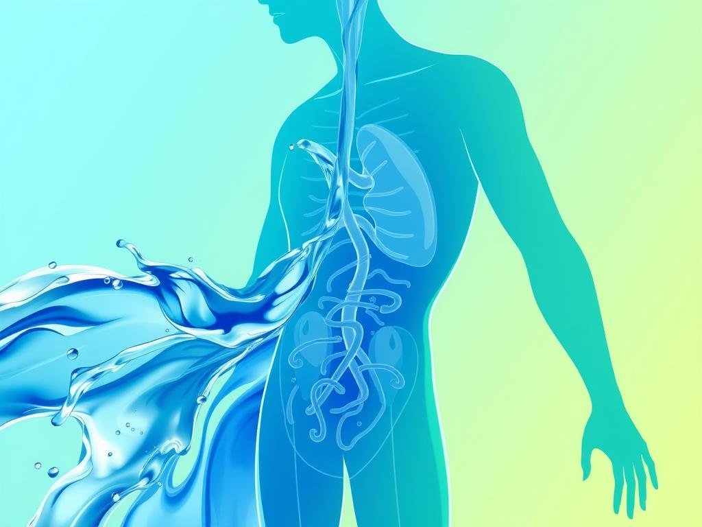 Detoxification concept showing cleansing process