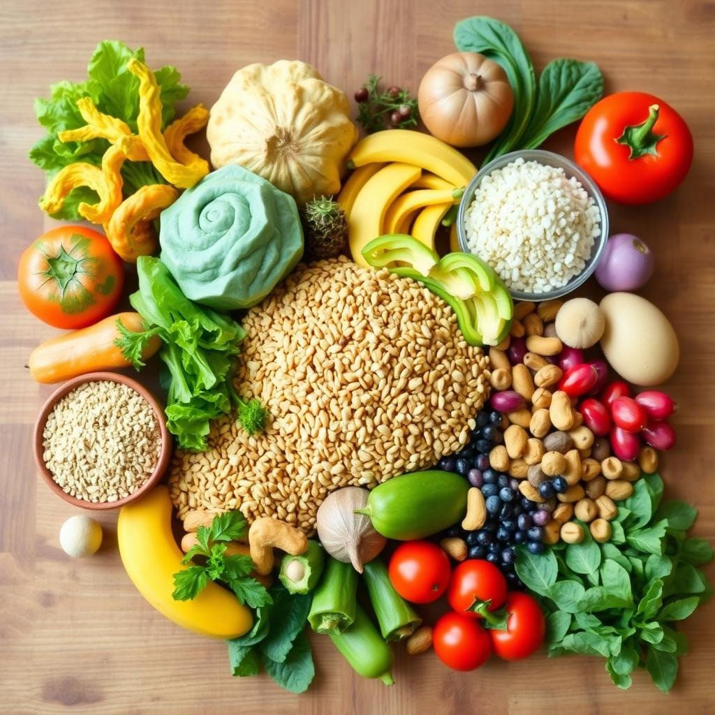 Healthy fiber-rich foods for digestive health
