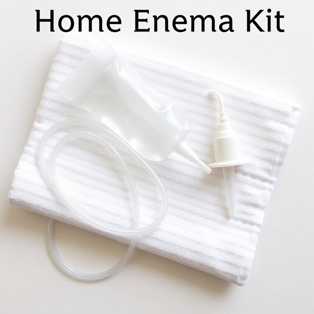 Home enema kit used for colon flush Home enema kit used for colon flush