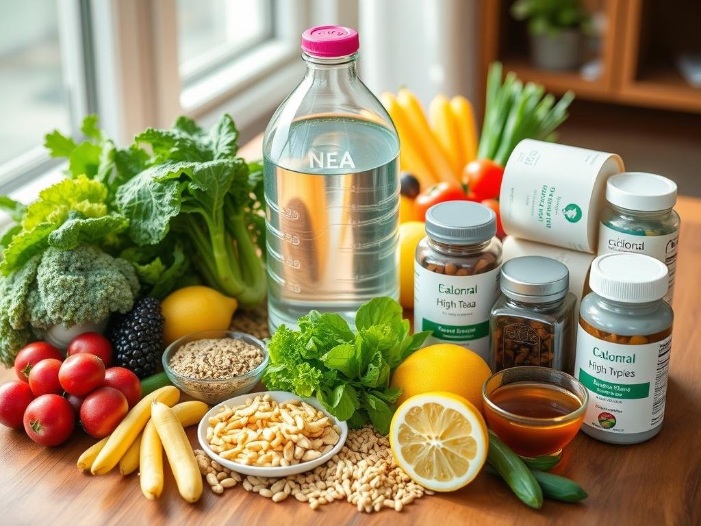 Natural colon cleanse alternatives including high-fiber foods, water, and herbal teas Natural colon cleanse alternatives including high-fiber foods, water, and herbal teas