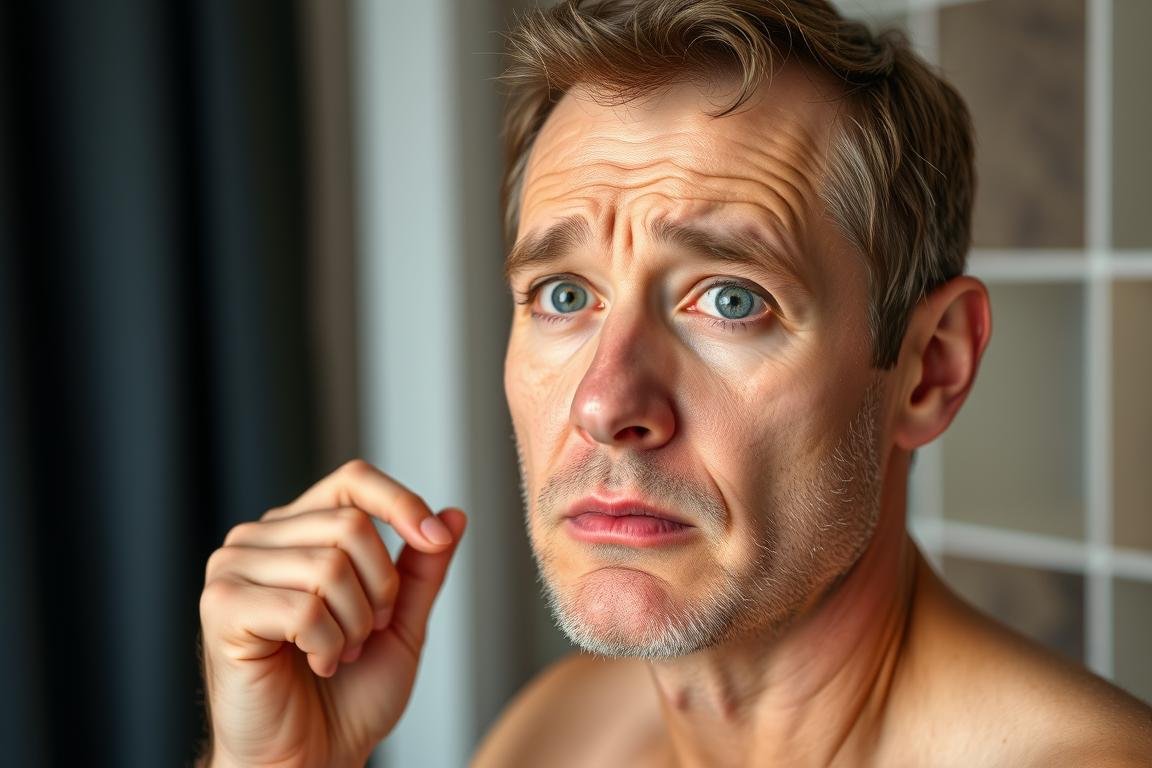 Person checking time before colon hydrotherapy appointment