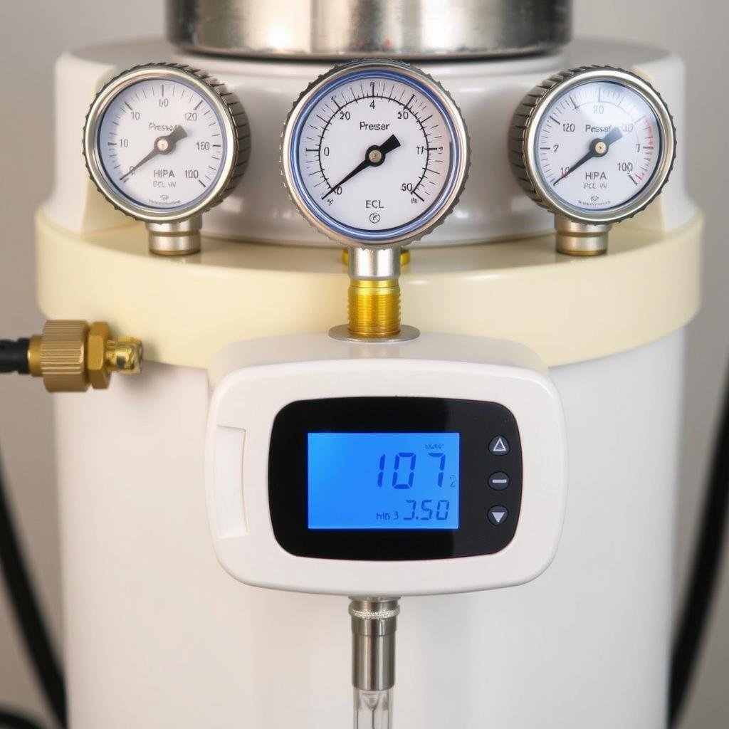 Pressure regulation system of professional colon hydrotherapy equipment