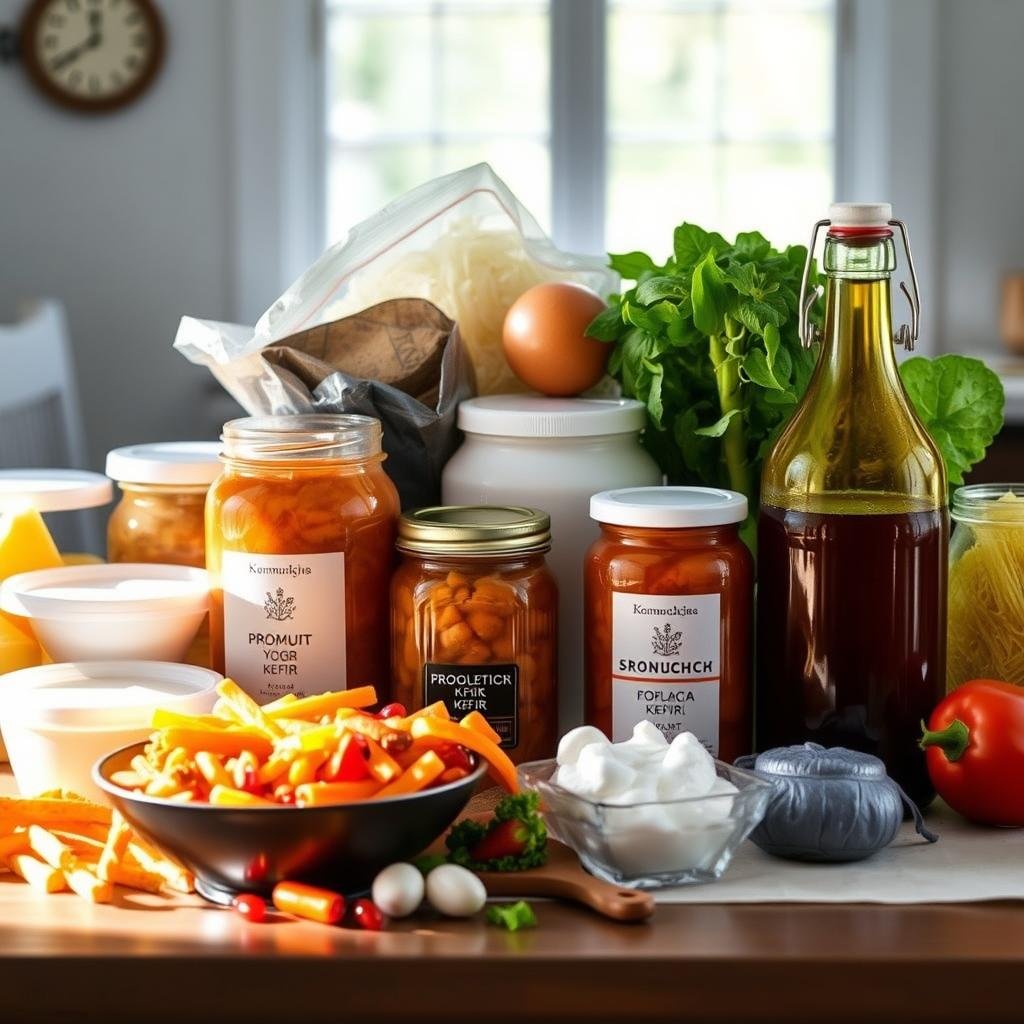 Probiotic-rich foods for gut health