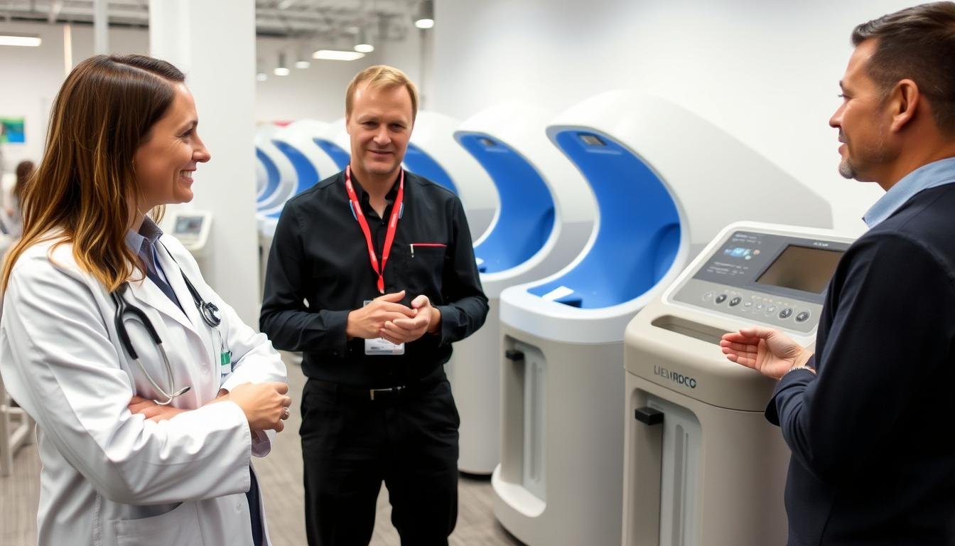 Professional evaluating hydro colon therapy equipment features