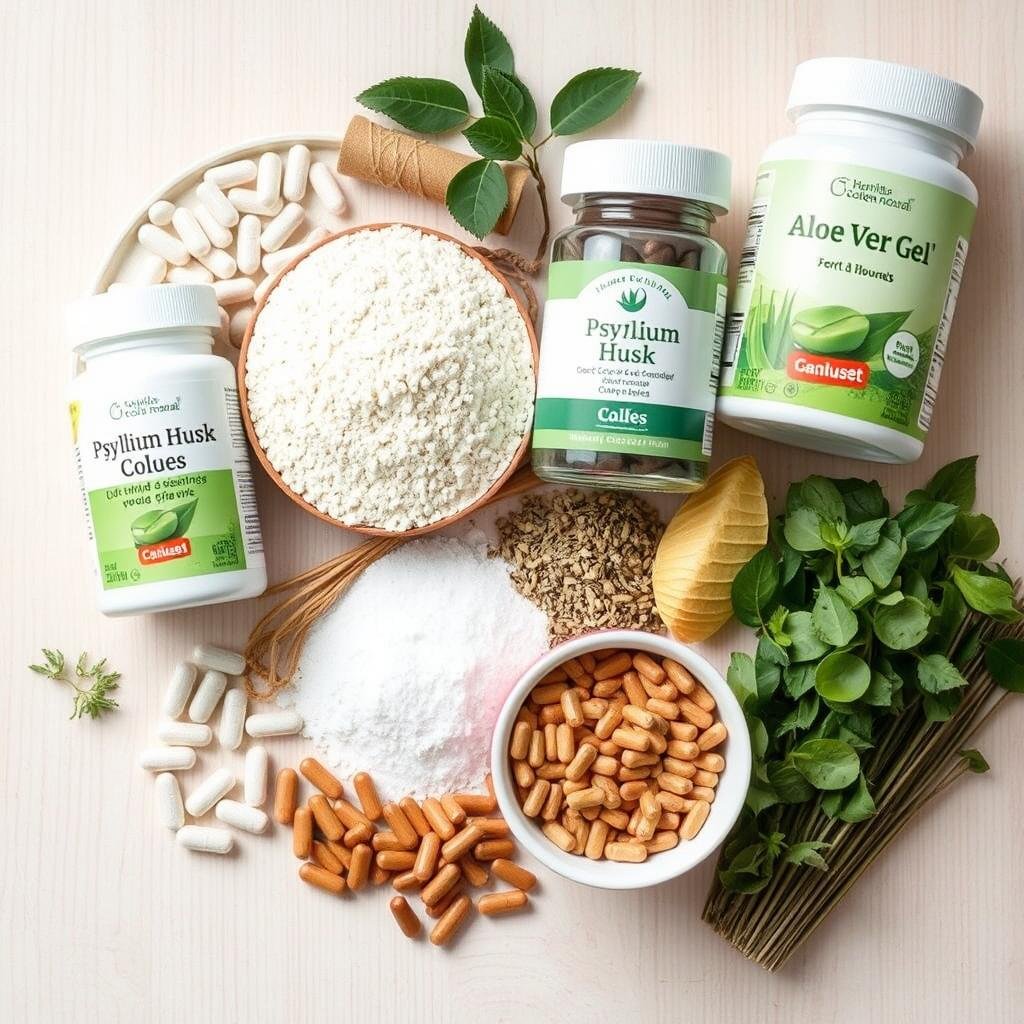 Various herbal supplements used for colon cleansing Various herbal supplements used for colon cleansing
