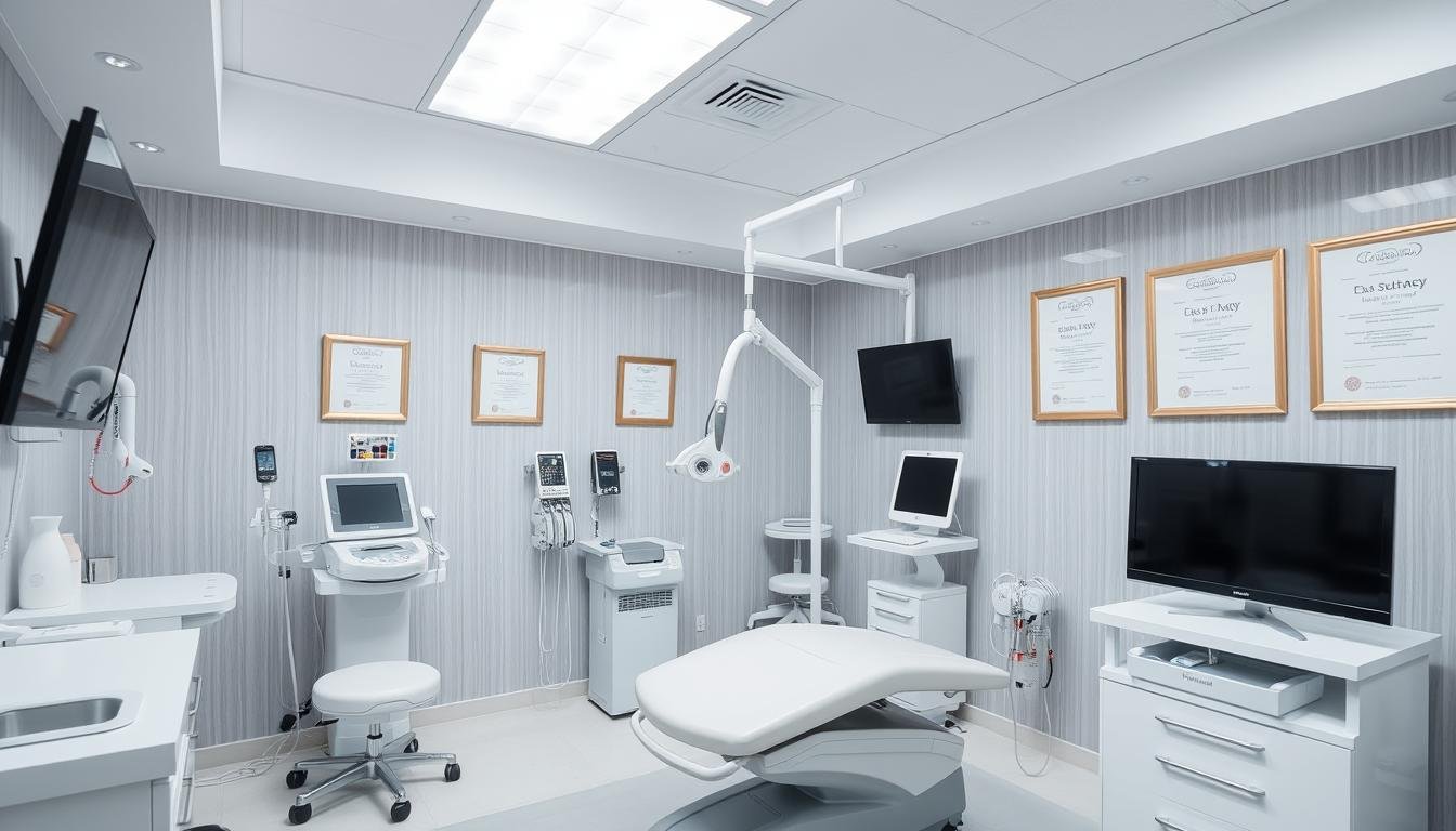 Clean, professional colon hydrotherapy clinic with certified equipment
