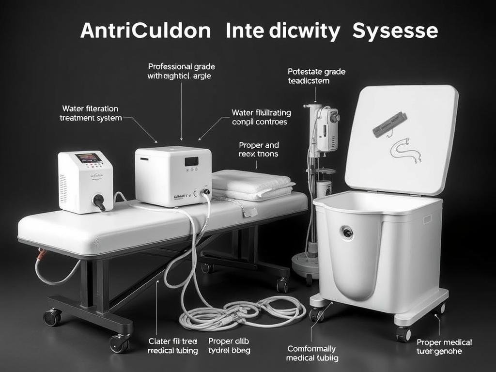 CleanColon Medical System with treatment table