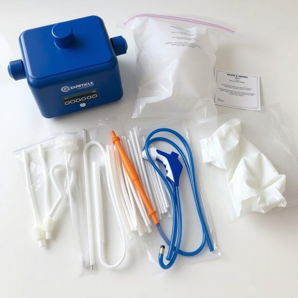 Disposable components and sterilization equipment for hydrotherapy Disposable components and sterilization equipment for hydrotherapy