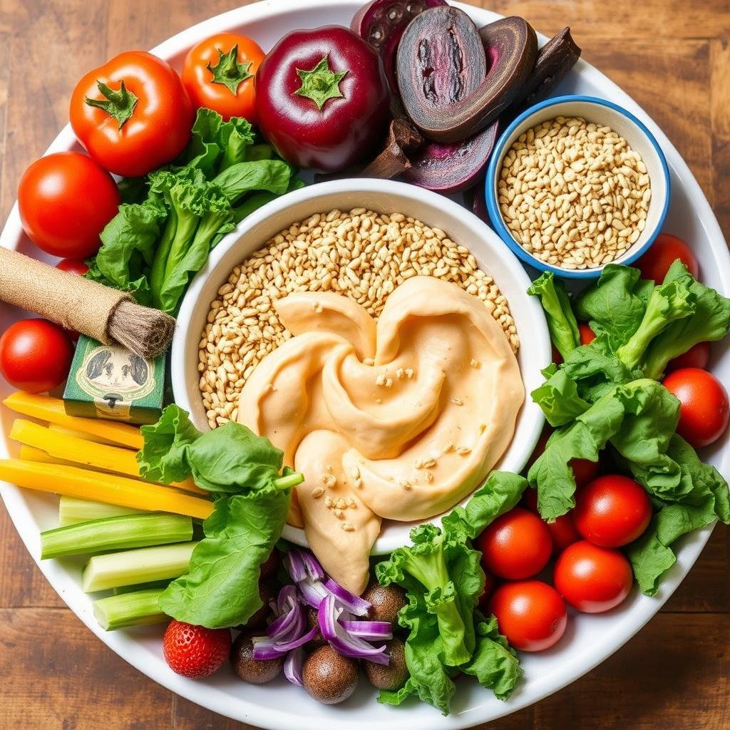 Healthy digestive system concept
