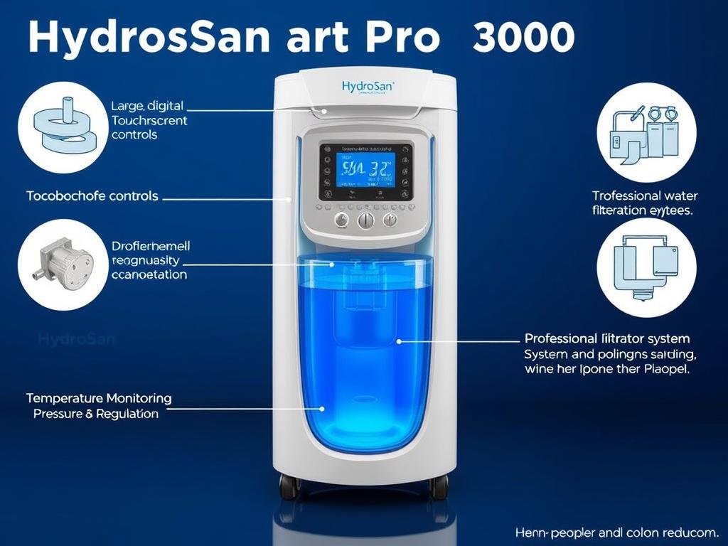 HydroSan Pro 3000 Professional Colon Hydrotherapy System