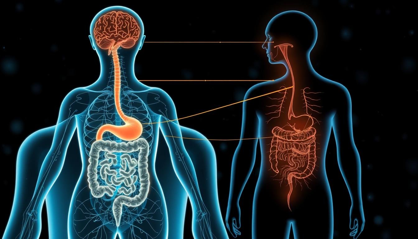 Illustration of the gut-brain connection and how Colon Hydrotherapy may influence it Illustration of the gut-brain connection and how Colon Hydrotherapy may influence it