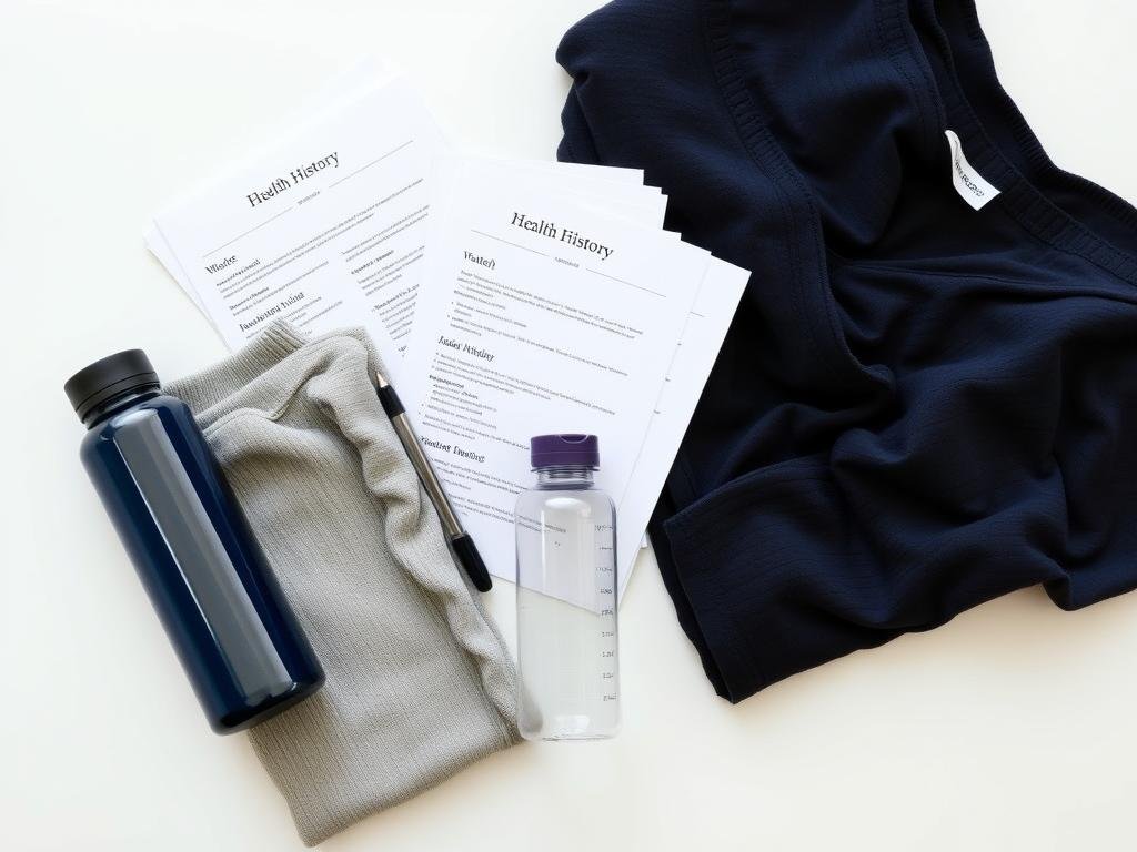 Items to bring to a colon hydrotherapy appointment
