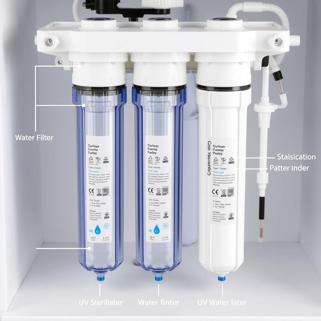 Multi-stage water filtration system for colon hydrotherapy