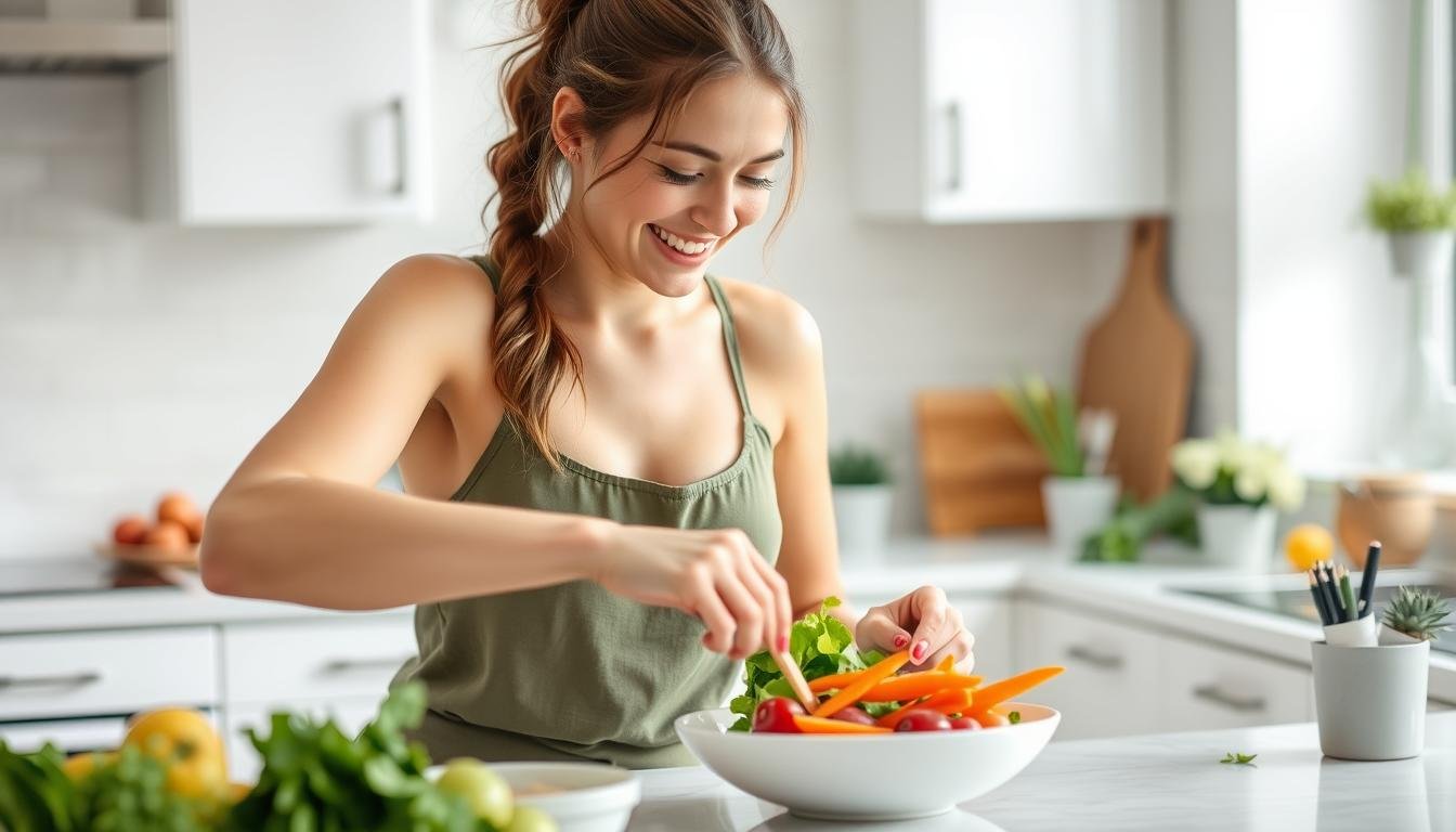 Person enjoying improved wellbeing after following colon hydrotherapy aftercare