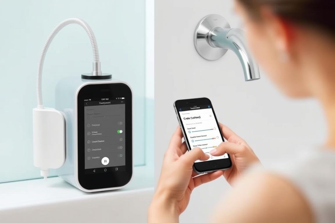 Portable home colon hydrotherapy system with smartphone control Portable home colon hydrotherapy system with smartphone control