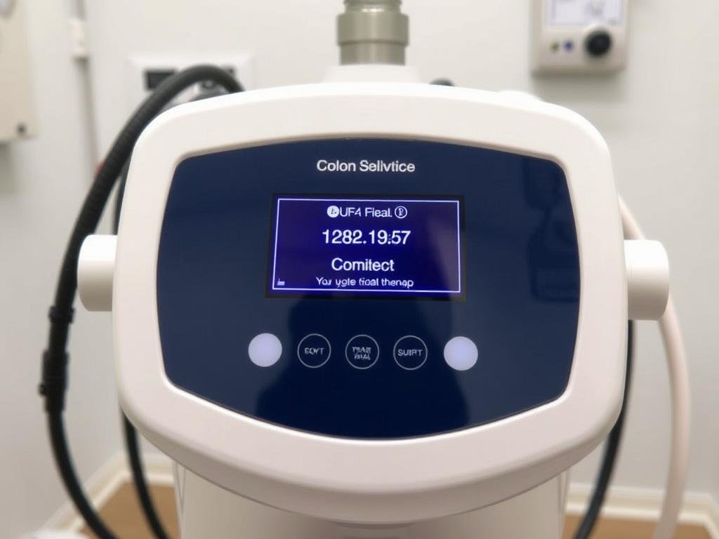 Post-treatment phase of colon hydrotherapy