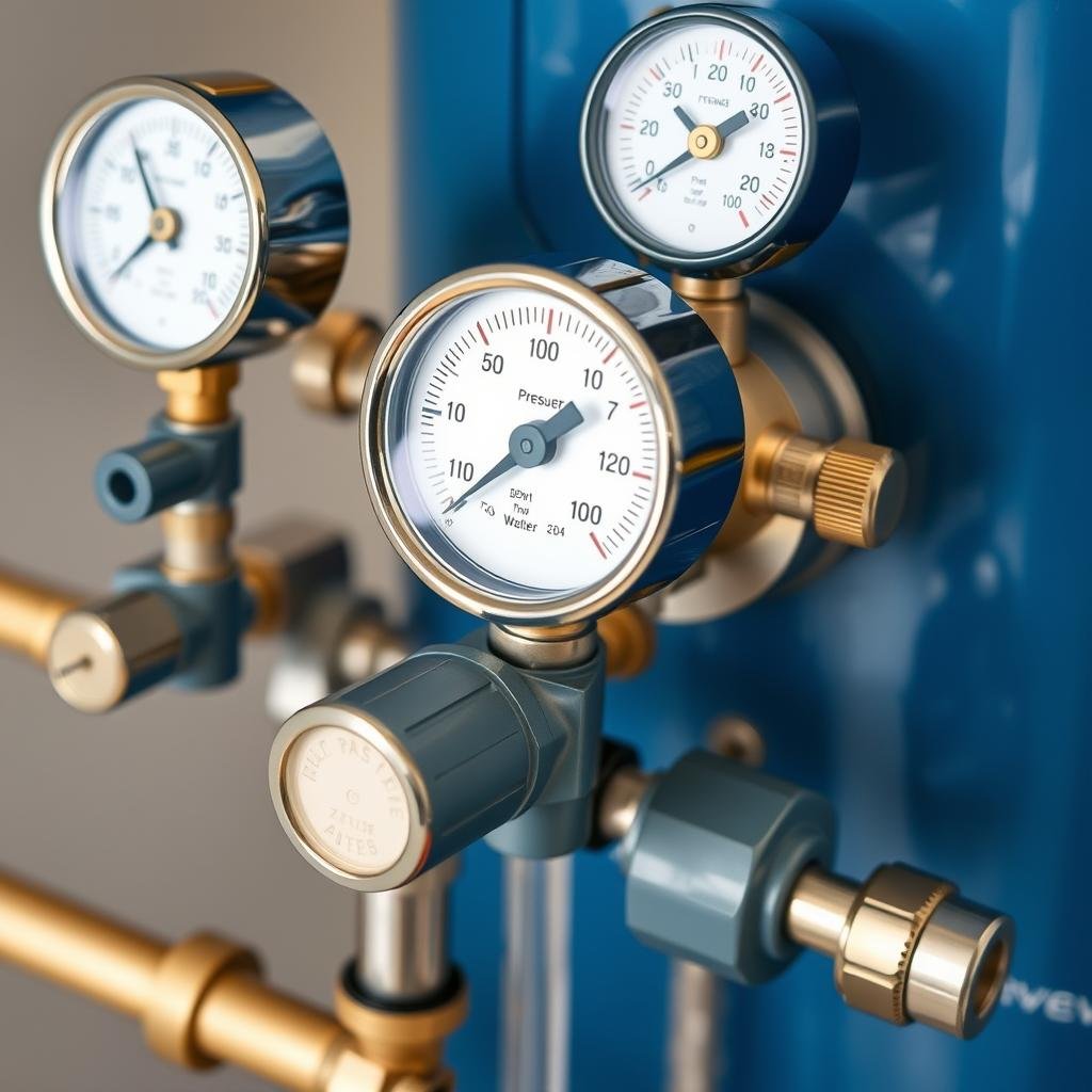 Pressure regulation system of a hydrotherapy device Pressure regulation system of a hydrotherapy device