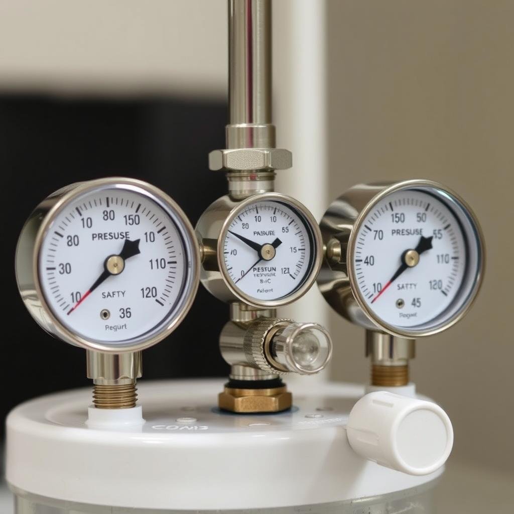Pressure regulation system on a Colon Hydrotherapy Machine Pressure regulation system on a Colon Hydrotherapy Machine