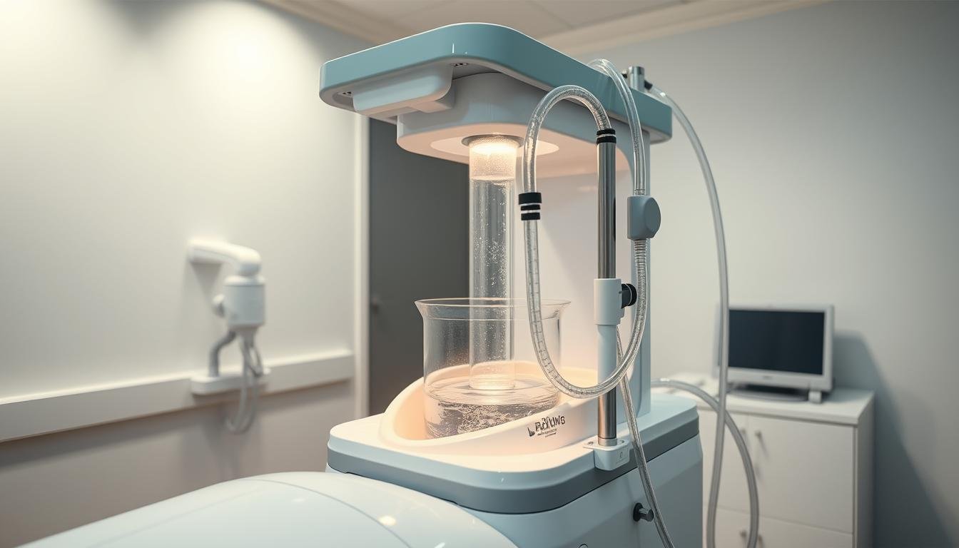 The Role of Colon Hydrotherapy in Holistic and Alternative Medicine 1 Professional Colon Hydrotherapy equipment in a clean, medical setting