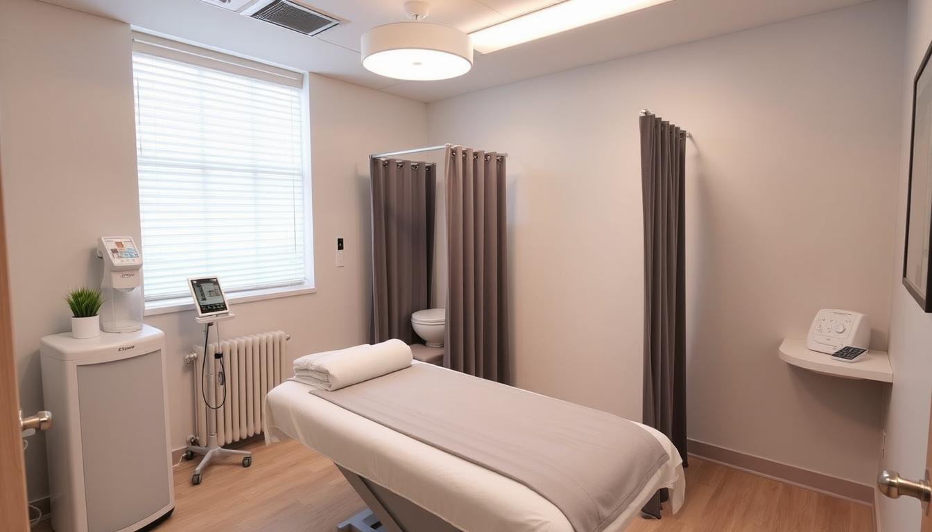 Professional Colon Hydrotherapy treatment room setup Professional Colon Hydrotherapy treatment room setup