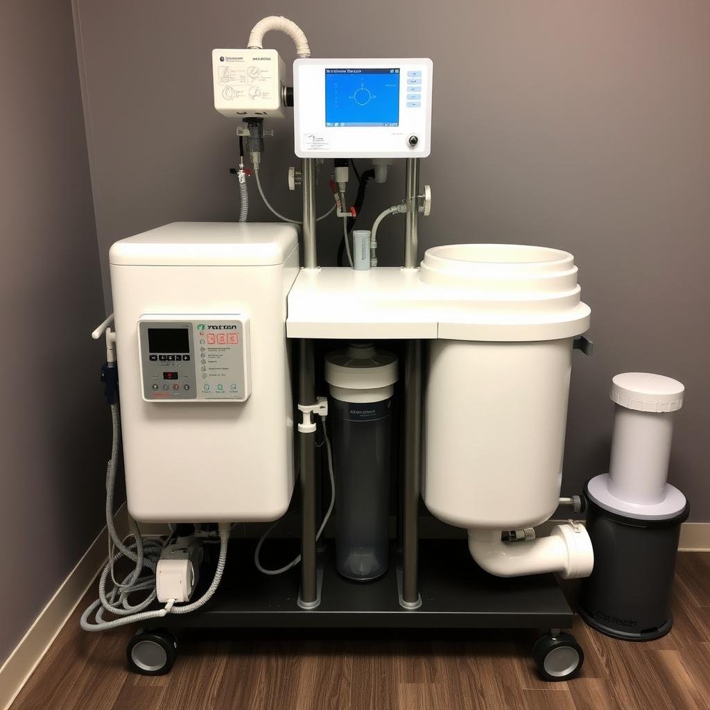 Professional clinical-grade colon hydrotherapy system Professional clinical-grade colon hydrotherapy system