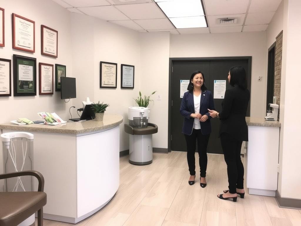 Professional colon hydrotherapy clinic with certified practitioners