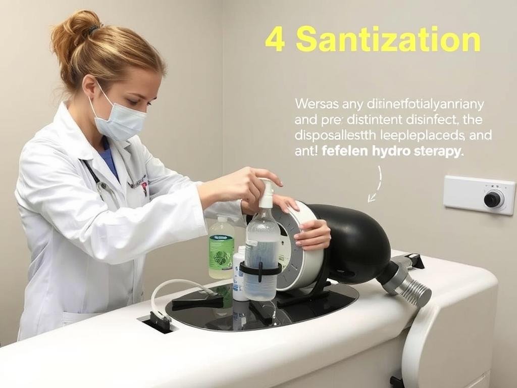 Sanitization and maintenance of a colon hydrotherapy machine Sanitization and maintenance of a colon hydrotherapy machine