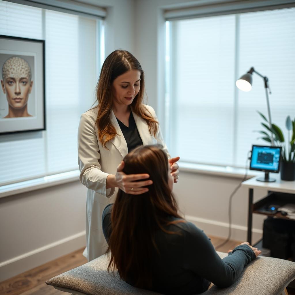 Stress reduction therapy complementing colon hydrotherapy