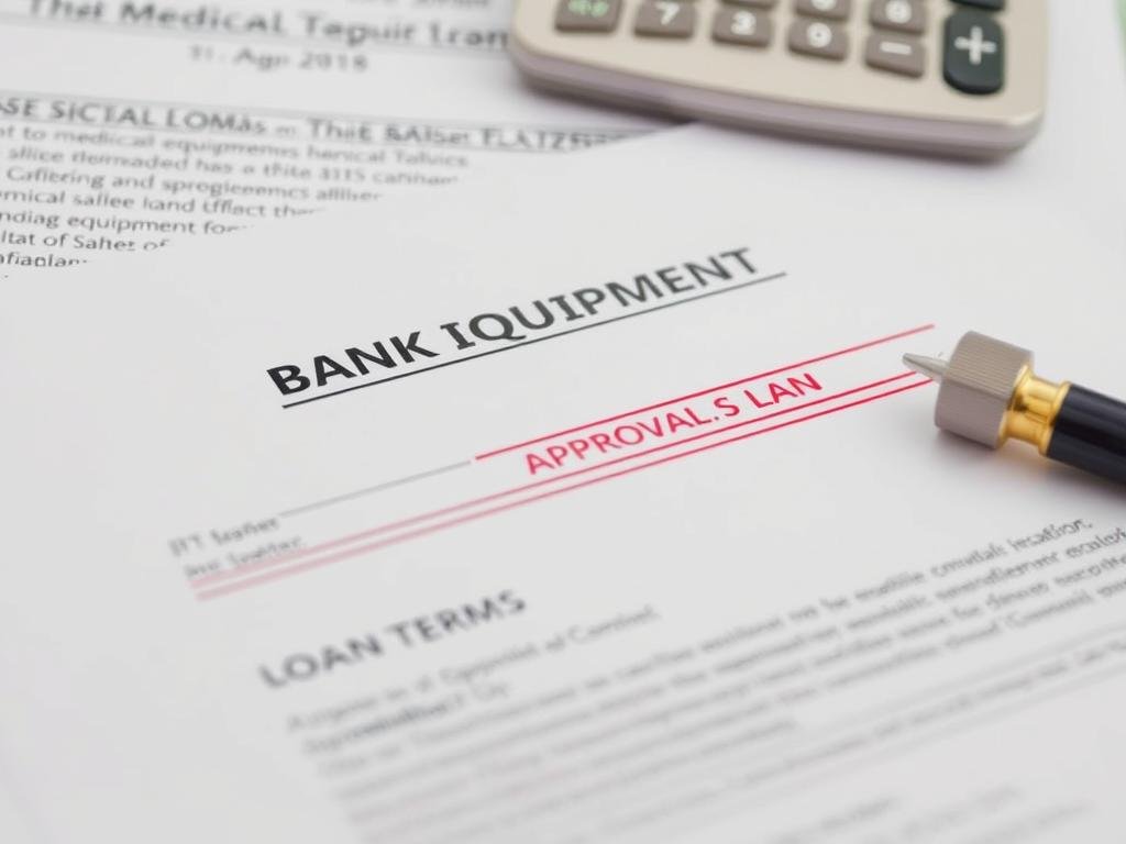 Bank approval for colon hydrotherapy machine loan