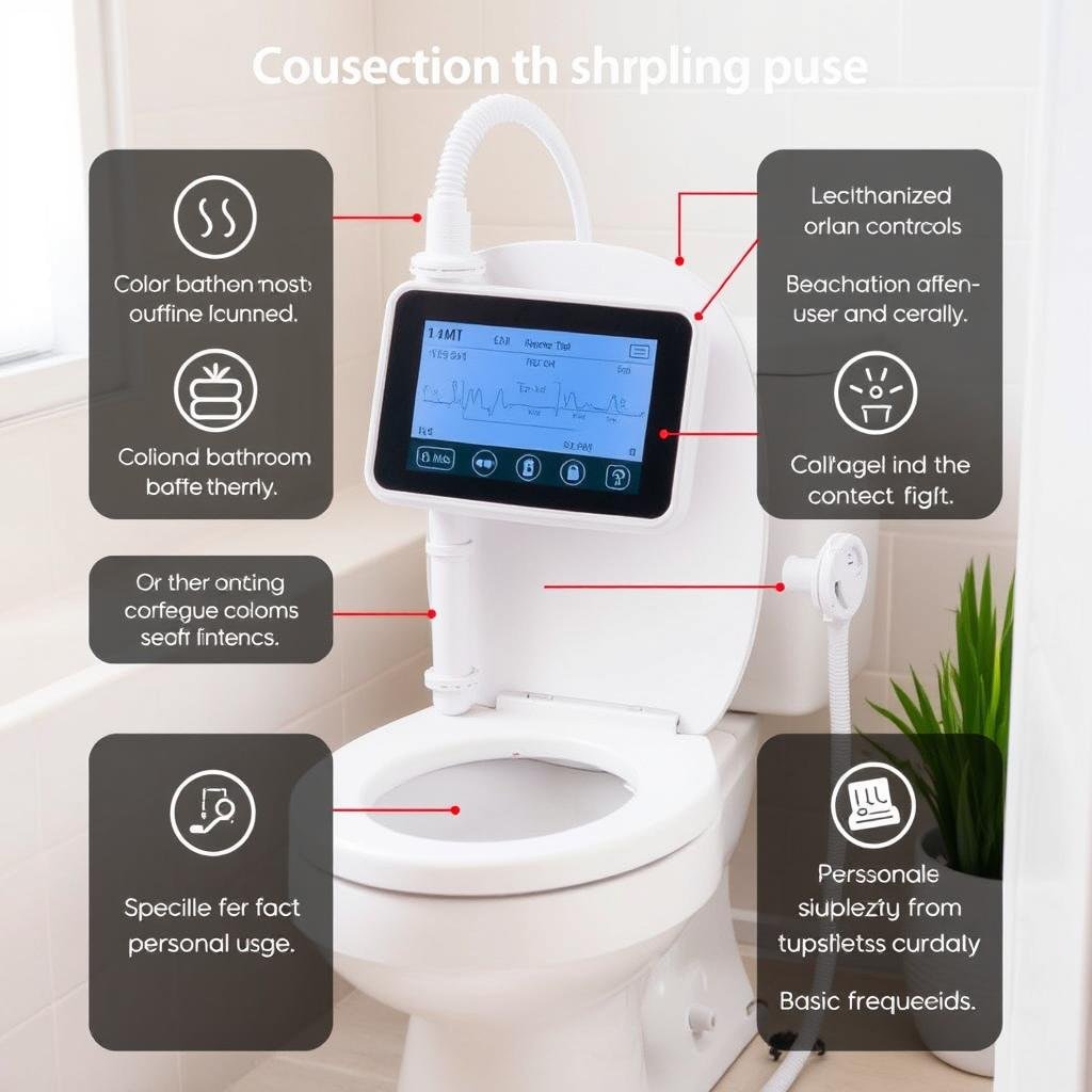 Compact home-use Colon Hydrotherapy Machine with simplified controls