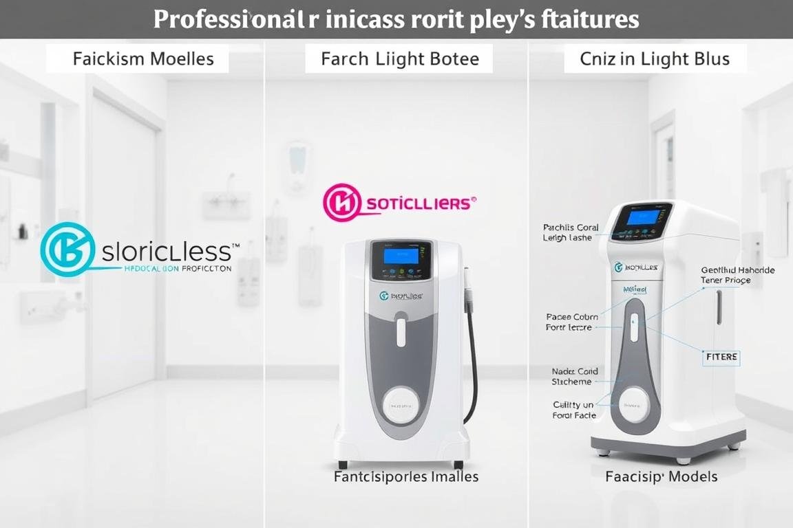 Comparison of three leading Colon Hydrotherapy Machine brands