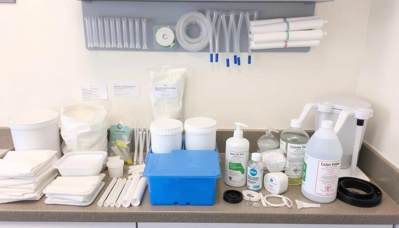 Disposable supplies and maintenance components for Colon Hydrotherapy Machines