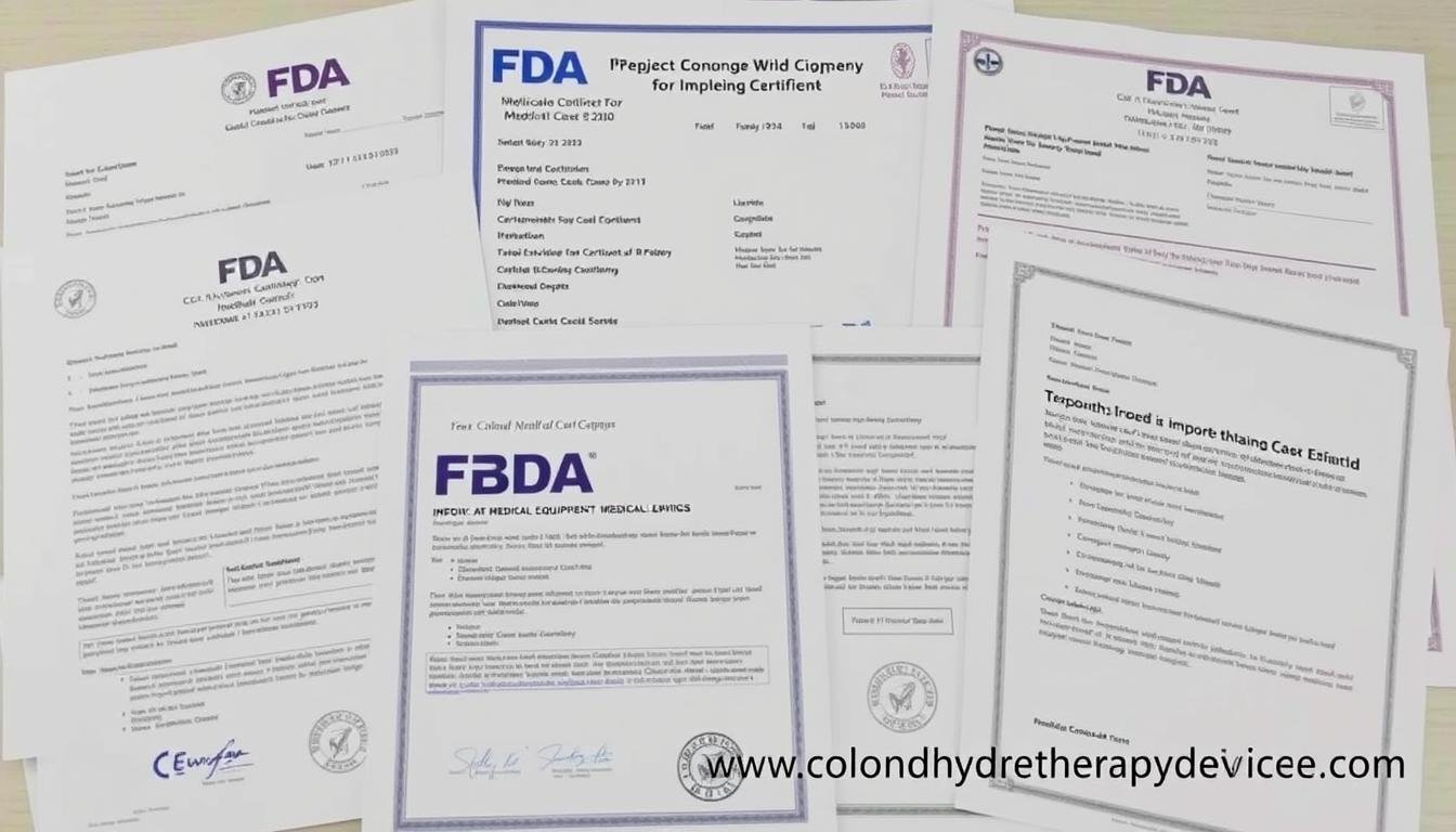 FDA compliance documentation for medical devices