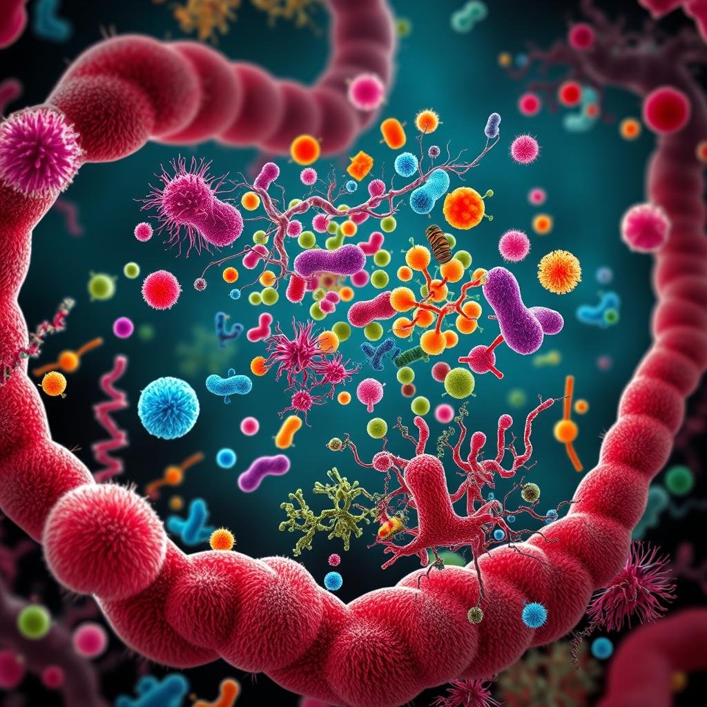 Gut microbiome visualization