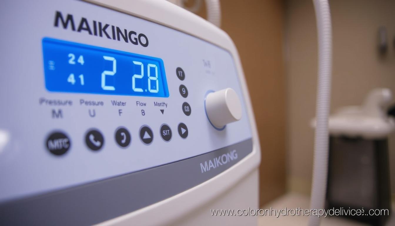 MAIKONG Colon Hydrotherapy Machine control panel with digital display