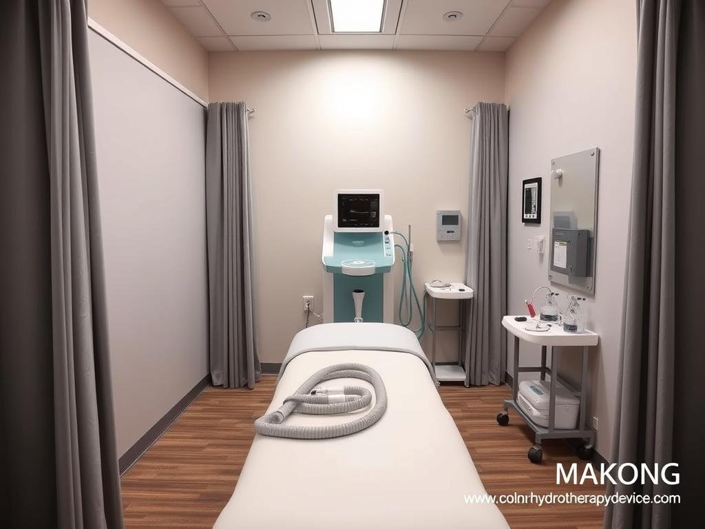 MAIKONG Colon Hydrotherapy Machine in a professional treatment room MAIKONG Colon Hydrotherapy Machine in a professional treatment room