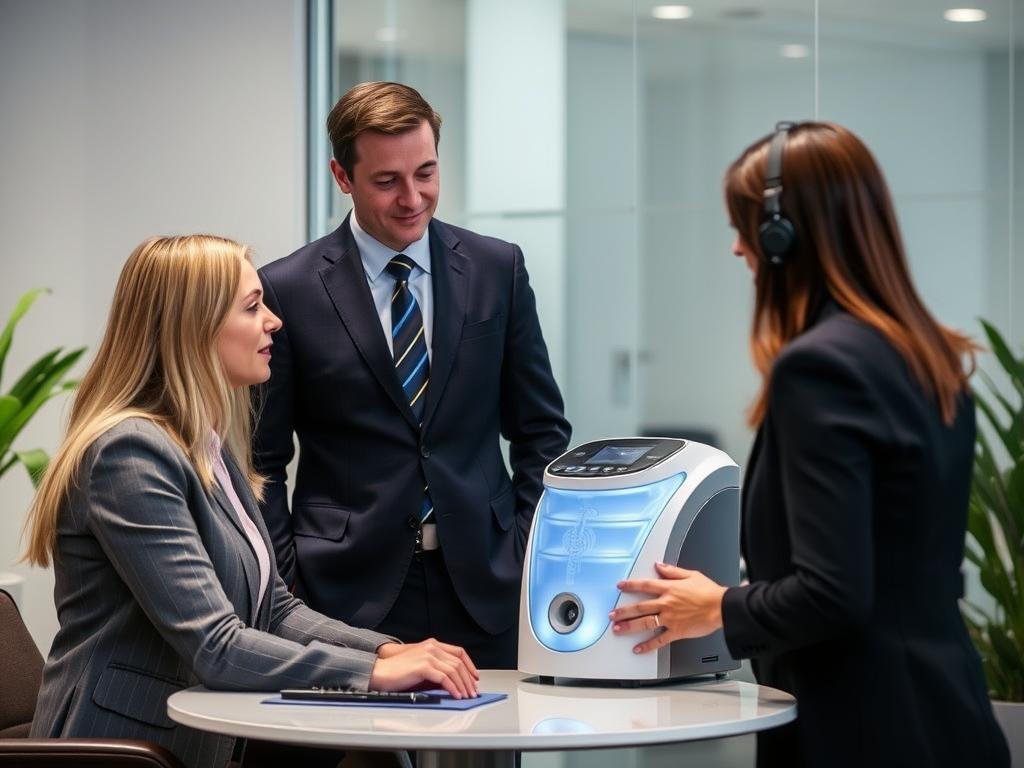 MAIKONG distributor meeting with potential clients